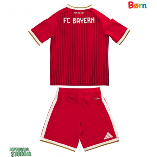 Bayern Munich Replika Babytøj Hjemmebanesæt Børn 2026-27 Kortærmet (+ Korte bukser)